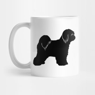 Tibetan Terrier Silhouette Mug